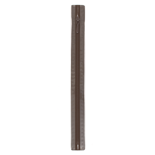 Reißverschluss S2 Typ 0 Nahtfein 60cm - Farbe 881 Dunkel-Braun