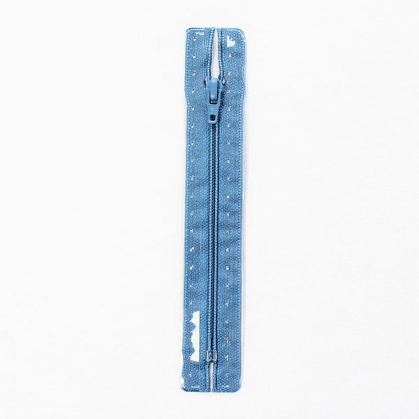 Reißverschluss S1 Typ ut 15 cm Farbe 235 Azur-Blau