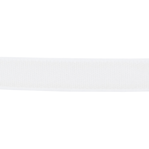 Klett Hakenband selbstklebend 25mm Weiss