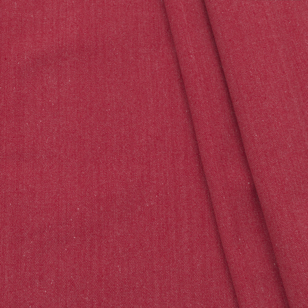 Baumwolle Polyester Canvas schwere Qualität Rot meliert