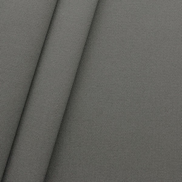 100% Baumwoll Köper "Fashion Standard" Farbe Mittel-Grau