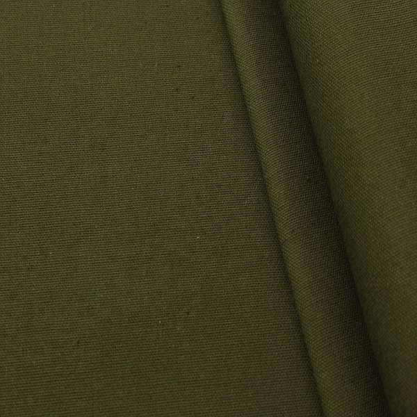 Baumwolle Canvas Khaki-Oliv