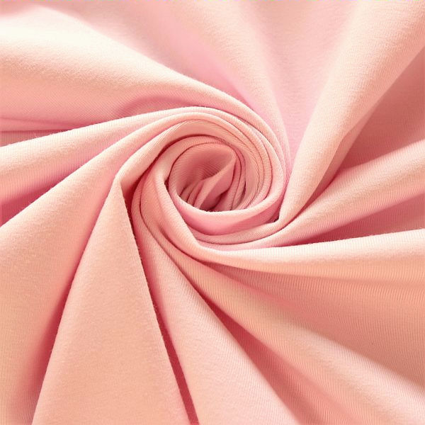 Baumwoll Stretch Jersey Fashion Basic Rosa