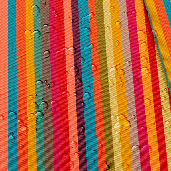 Outdoorstoff Streifen Mix Artikel Karibik Multicolor