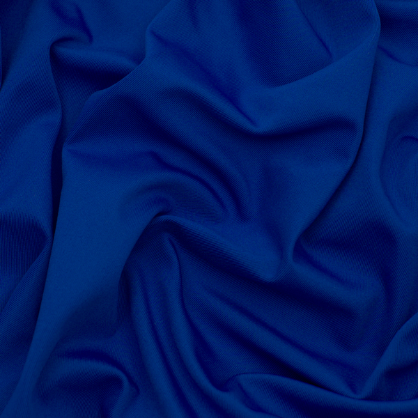 Bi-Stretch Jersey Sportswear Stoff Royal-Blau