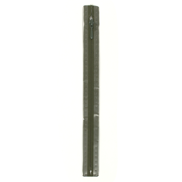 Reißverschluss S2 Typ 0 Nahtfein 30cm - Farbe 542 Braun-Oliv