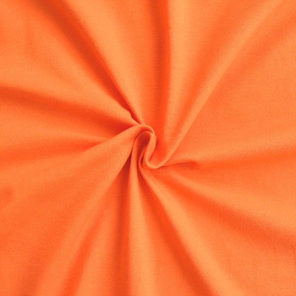 Baumwoll Stretch Jersey Orange