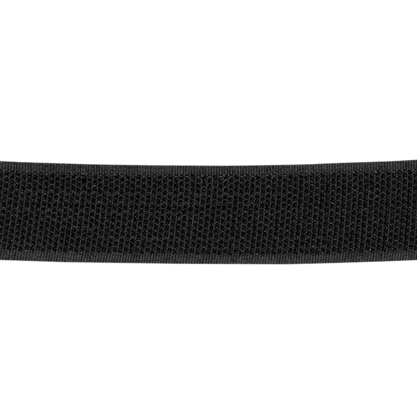 Klett Hakenband selbstklebend 25mm Schwarz