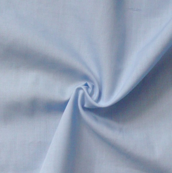 Baumwolle Polyester Batist Blau