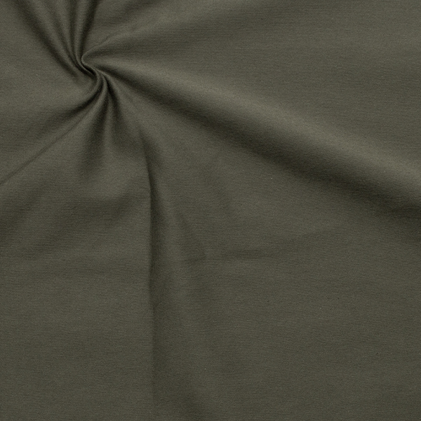 Organic Baumwoll Stretch Jersey Farbe Dunkel-Grau