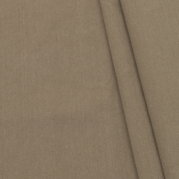 Baumwolle Polyester Canvas schwere Qualität Taupe meliert