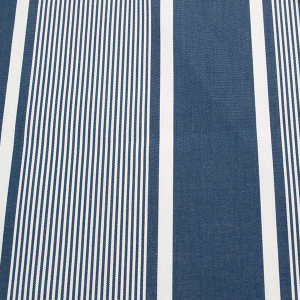 Outdoorstoff Streifen Mix Artikel Karibik Jeans-Blau Weiss