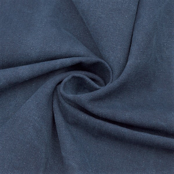Baumwolle-Polyester Canvas schwere Qualität Vintage Washed Jeans-Blau