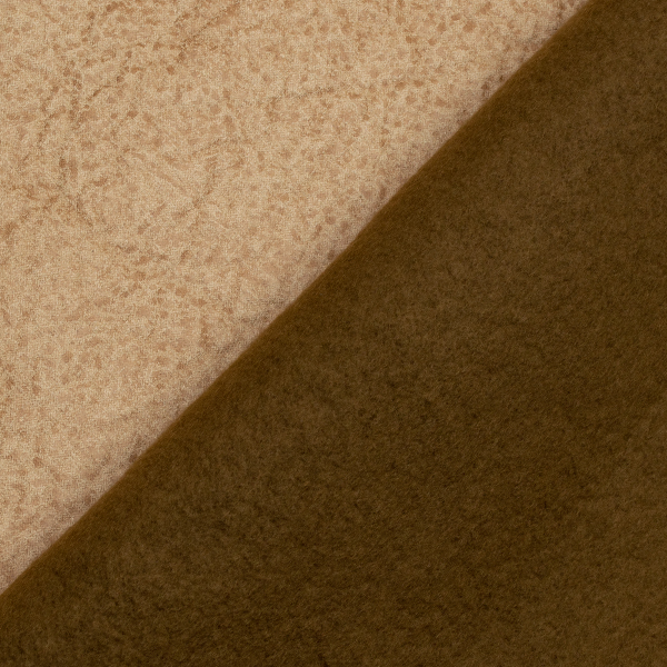 Microfaser Polsterstoff Büffel Optik 3 Sand