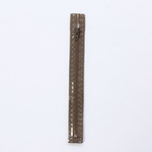 Reißverschluss S1 Typ ut 18 cm Farbe 884 Grau-Braun