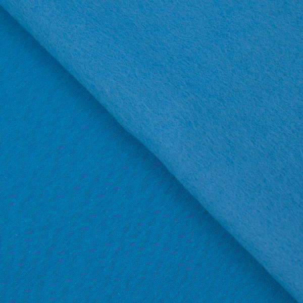 Sweatshirt Baumwollstoff Jogging Aqua-Blau