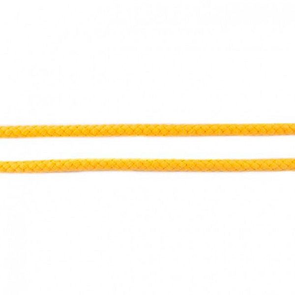 Baumwollkordel 8mm Farbe Gelb