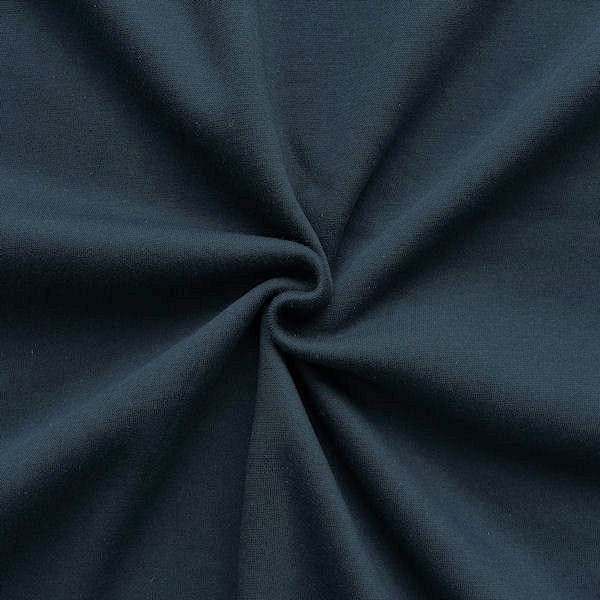 Sweatshirt Baumwollstoff Dunkel-Blau