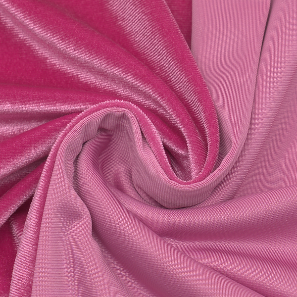 Stretch Pannesamt Deluxe Pink