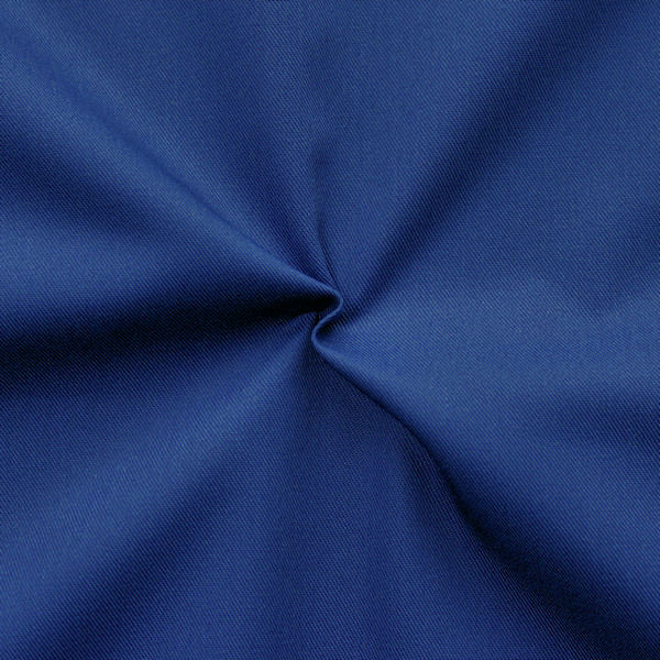 Polyester-Baumwoll Köper Basic Workwear Royal-Blau