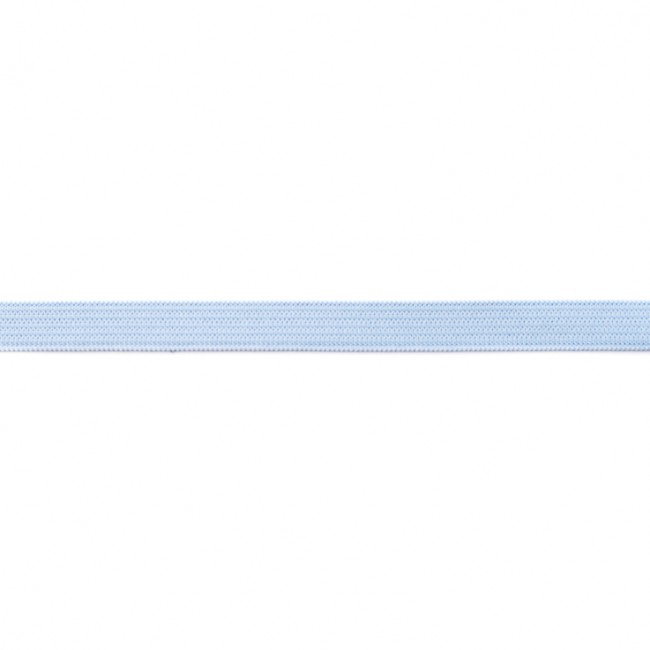  2m Elastikband Breite 10mm Farbe Hell-Blau
