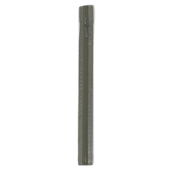 Reißverschluss S2 Typ 0 Nahtfein 40cm - Farbe 002 Dunkel-Grau