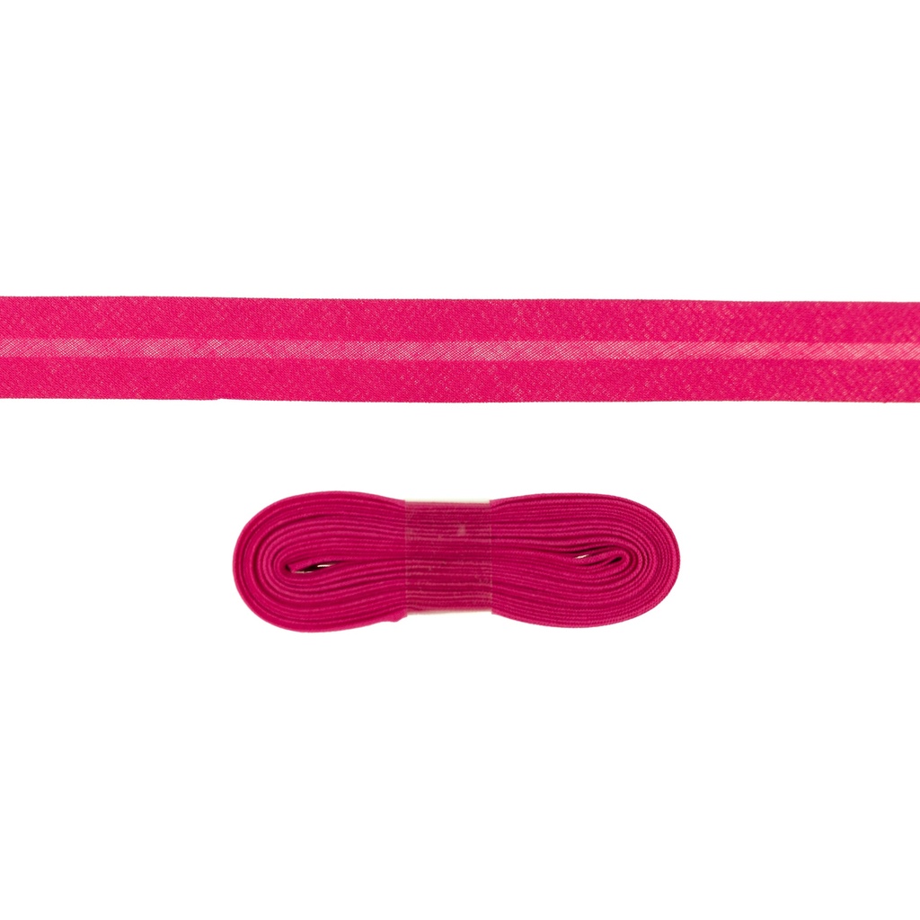 3m Baumwoll Schrägband 20mm Pink