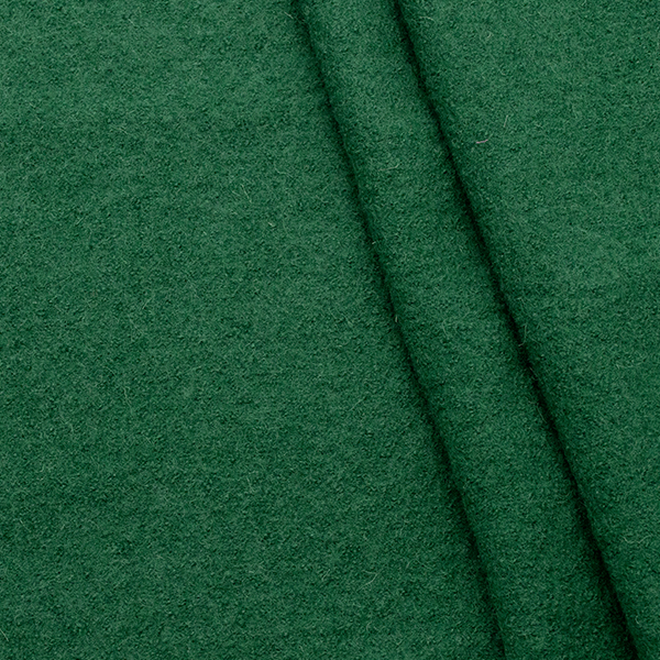 100% Wolle Walkloden Dunkel-Grün