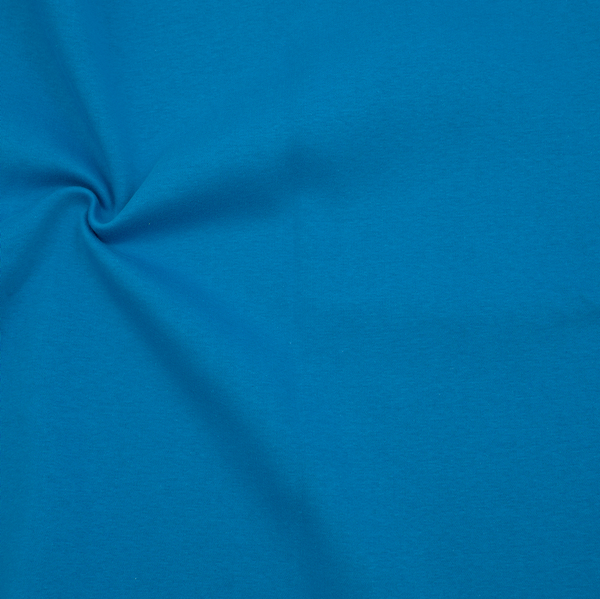 Sweatshirt Baumwollstoff Jogging Aqua-Blau