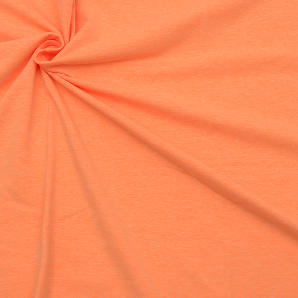 Baumwoll Stretch Jersey Fashion Basic Neon-Orange
