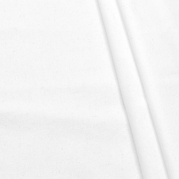 Baumwolle Polyester Canvas schwere Qualität Weiss