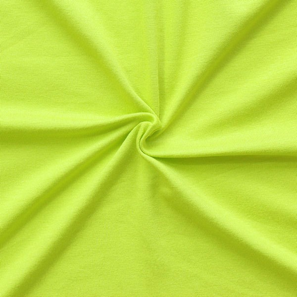 Viskose Stretch Jersey Limetten-Grün