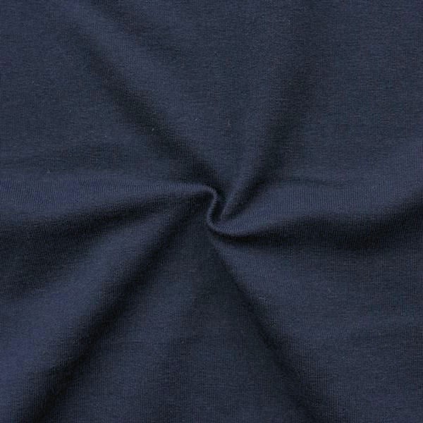 Sweatshirt Baumwollstoff French Terry Dunkel-Blau