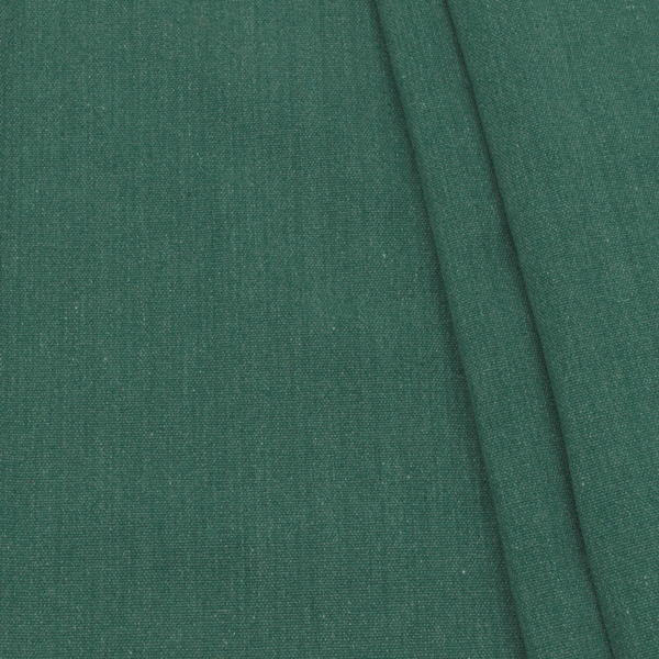 Baumwolle Polyester Canvas schwere Qualität Petrol Grün meliert
