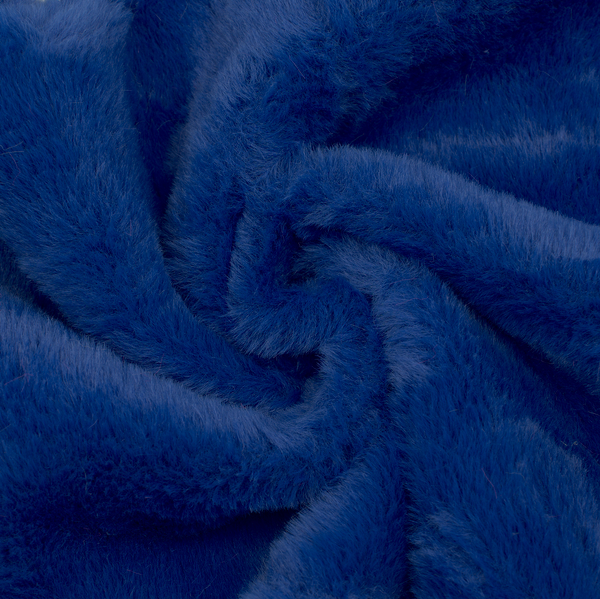 Fellimitat Kunstfell Super Soft Royal-Blau