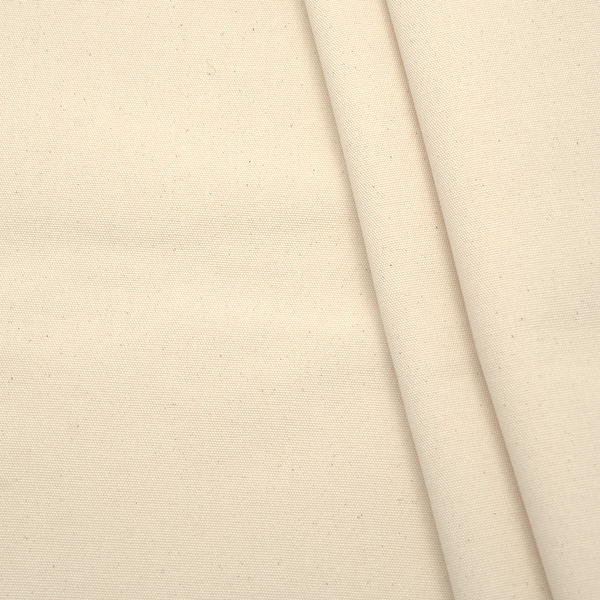 100% Baumwoll Canvas Segeltuch schwere Qualität Roh-Weiss Natur