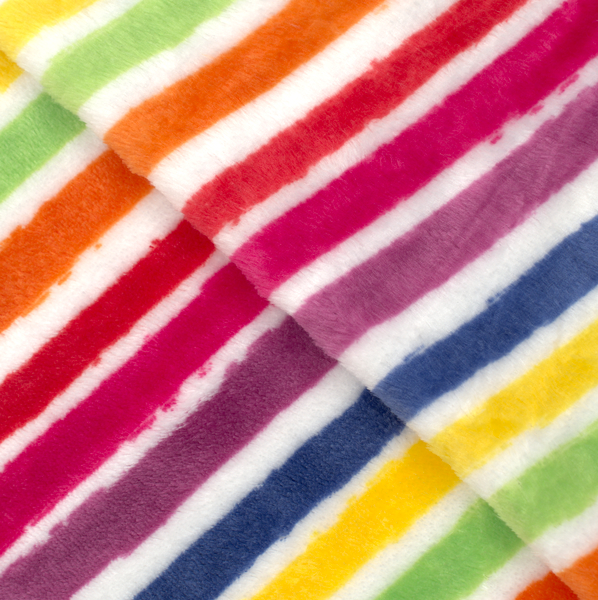 Wellness Fleece Stripes Multicolor 