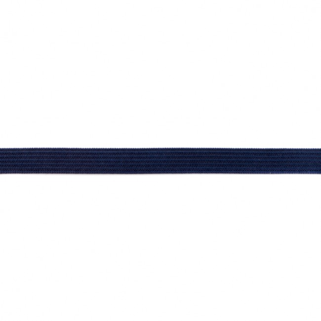  2m Elastikband Breite 10mm Farbe Dunkel-Blau
