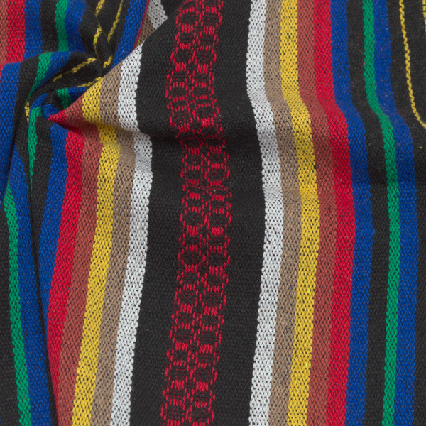 Dekostoff Ethno Streifen Multicolor 