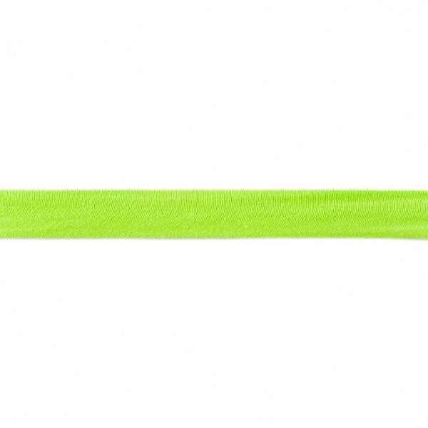 Baumwolljersey Schrägband Breite 20mm Farbe Lind-Grün
