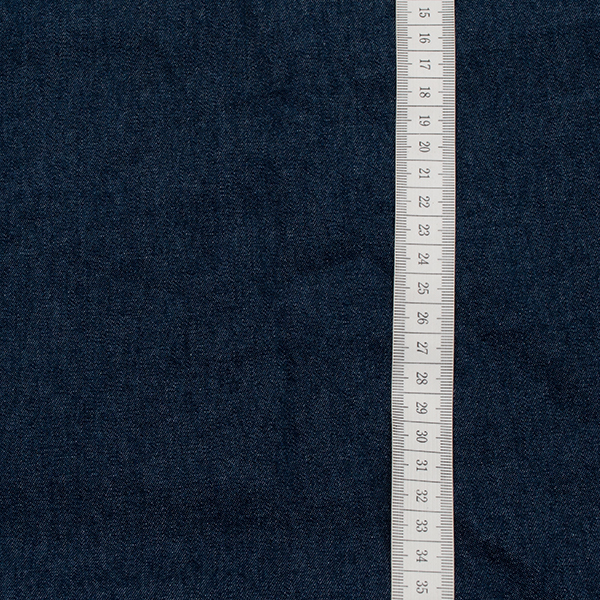 Baumwolle Denim Jeans Stoff leichte Qualität Dunkel-Blau