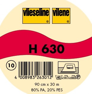 Vlieseline Volumenvlies Typ H 630 Weiss