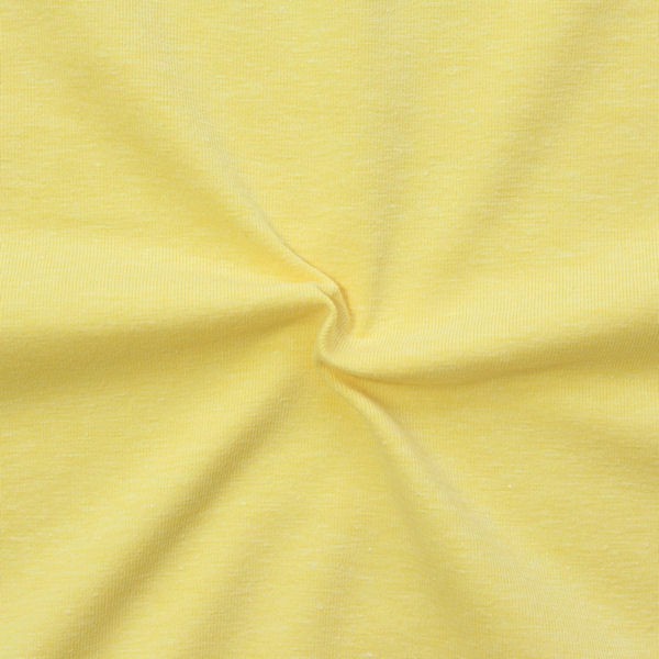 Baumwoll Stretch Jersey Gelb melange