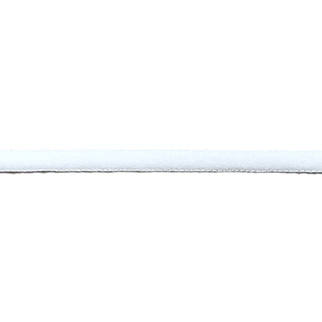 Elastikband Gummikordel Rund 5mm breit weiß