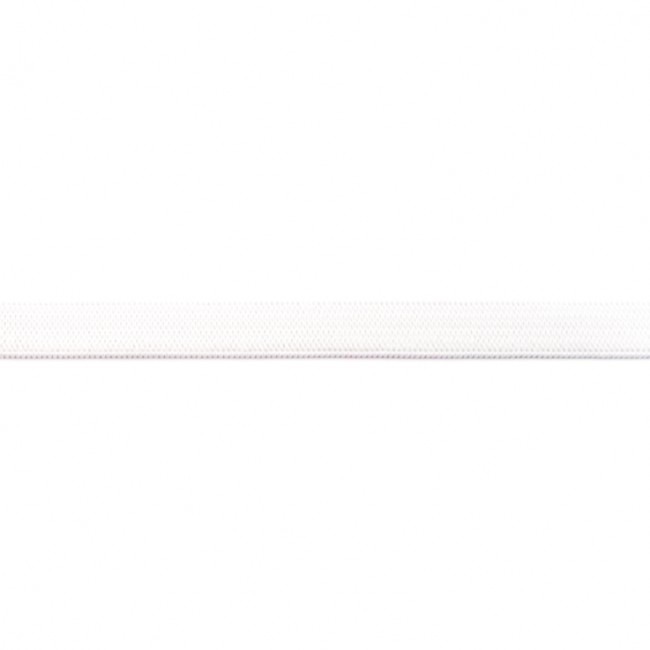  2m Elastikband Breite 10mm Farbe Creme-Weiss