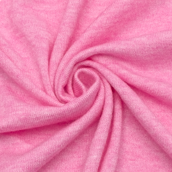 Feinstrick Jersey Sommerstrick Pink melange