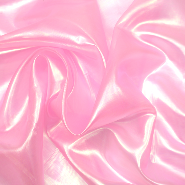Organza Mermaid Glanzeffekt Pink