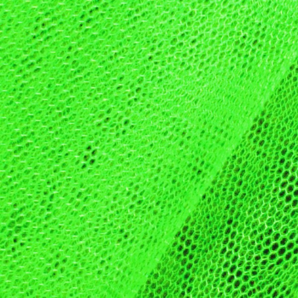 Tüll Stoff Farbe Neon Grün
