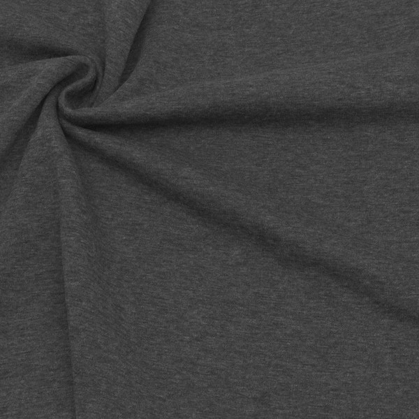 Alpenfleece Sweatshirt Melange Dunkel-Grau