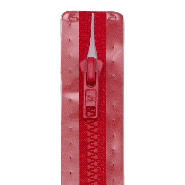 Reißverschluss S4 Profil teilbar 30 cm - Farbe 722 Rot